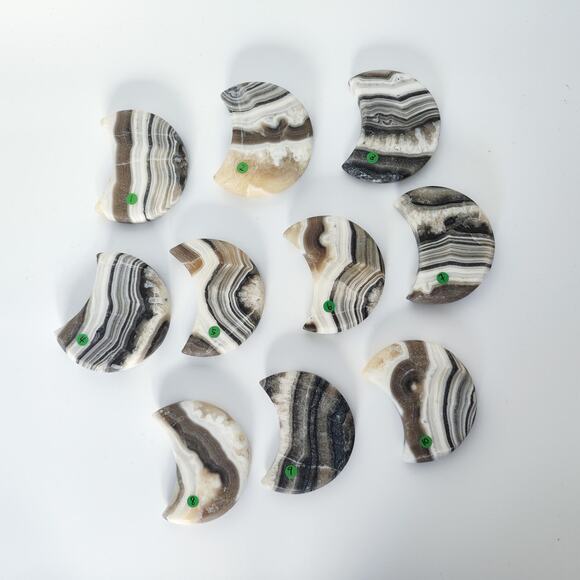 Coffee Calcite Heart Crystal Carving Grounding Crystals - Picture 7 of 10